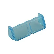 LEGO 5x Trans-Light Blue Glass for Windscreen 2 x 6 x 2 Train inv.615