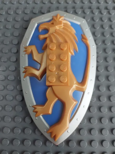 Lego 8875 Knight's Kingdom - Lion Shield - Used