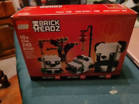 Lego 40466 Brickheadz Seasonal Chinese New Year Pandas 2021 - Brand New Sealed