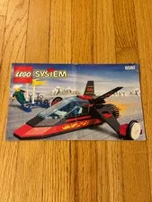 Lego Town Land Jet 7 (6580) Instruction Booklet Only