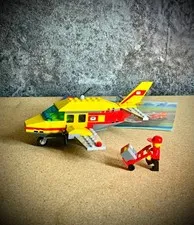 Lego City - 7732 - Air Mail - Mail Plane - 2008 - Complete + Instructions