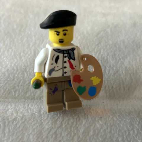 LEGO Minifigures Series 4 Artist Minifigure Complete Rare