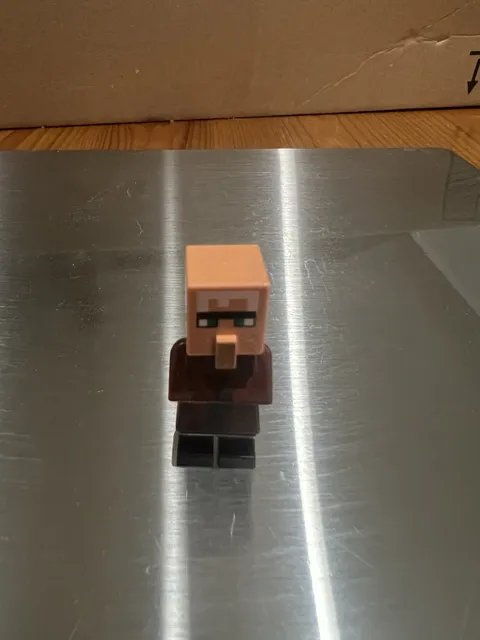Lego Minecraft Villager Reddish Brown Minifigure