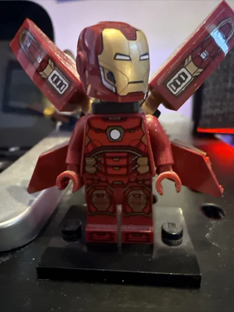 LEGO Avengers Infinity War Iron Man Mark 50 Armor Minifigure 76107 sh0497as B3