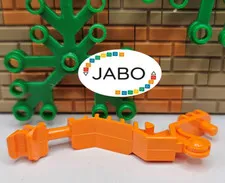 (S18/3/23) LEGO 30542 Arm Grabber Angled Orange