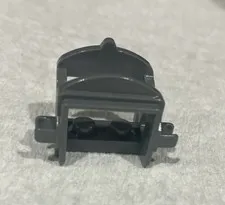 LEGO - Dark Bluish Gray Saddle w/ 2 Clips for Horse Cow or Camel Animal Castle