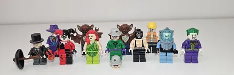 LEGO Batman DC super heroes villain minifigure lot  (set of 11)
