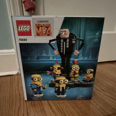LEGO Brick-Built Gru and Minions 75582 Despicable Me 4 839 pcs 9+ Box