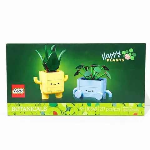 LEGO Botanicals Happy Plants 10349 NEW Sealed Plant Decor Gift 217 Pieces