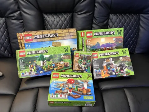 Minecraft Lego Set Lot