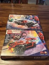 Lego Marvel 76244 Miles Morales vs. Morbius & 76309 Venom Muscle Car MISSING 2x