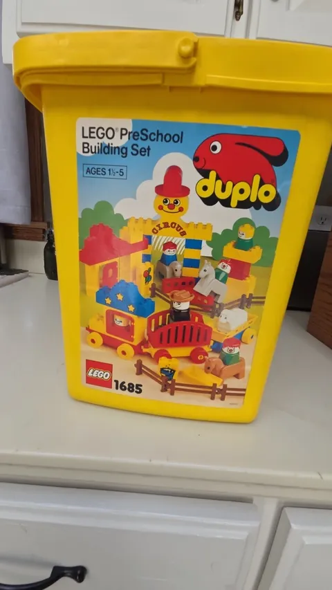 Vintage Lego Duplo Preschool Building Set Circus
