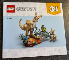 31388 LEGO INSTRUCTION BOOK ONLY Kangaroo and Joey Creator