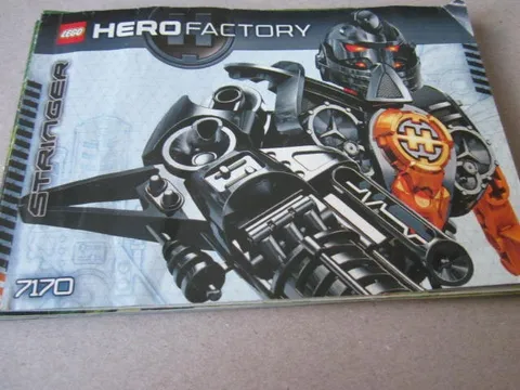 Lego Building Instructions Instruction 7170 Hero Factory Stringer