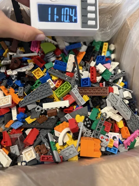 Lego Lot 10 Pounds lbs Random Mixed Pieces Bulk Clean