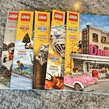 LEGO Catalog Lot Jan Spring Fall Holiday Late Holiday 2018 Illustrated English