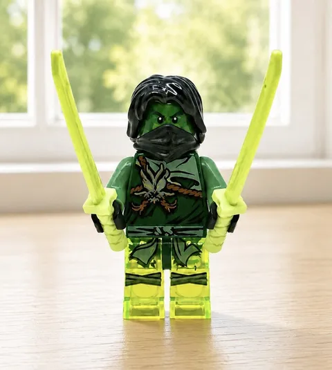 Lego Ninjago Morro Minifigure Possession 70743 70738 Ghost Ninja Minifig Sword