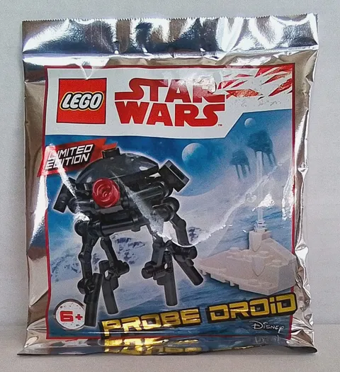 LEGO Star Wars Episode V 911838 Probe Droid Mini Foil Pack #2 NEW! SHELF WARE!
