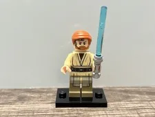 LEGO Star Wars Obi-Wan Kenobi (Headset) Minifigure SW0704 75135 Genuine