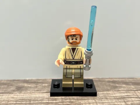 LEGO Star Wars Obi-Wan Kenobi (Headset) Minifigure SW0704 75135 Genuine