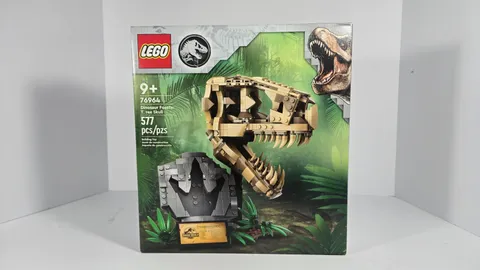 LEGO Jurassic World Dinosaur Fossils T. rex Skull 76964 Build Toy Set 577 Pcs NI