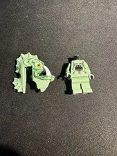 LEGO Atlantis Baracuda Guardian green fish minifigure 7985 7978