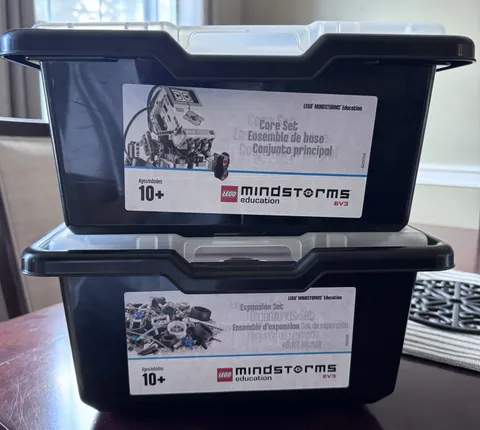 LEGO MINDSTORMS EV3 Education Core + Expansion Bulk Lot 45544 45560 Tubs