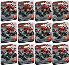 LEGO F1 Formula Race Cars 71049, Complete Set of 12 Different Minifigures Sealed