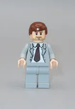 LEGO Indiana Jones gray suit minifigure 7197 Venice chase