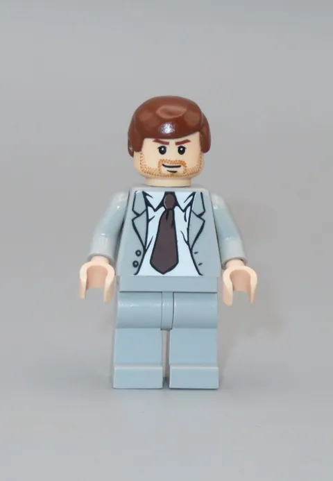 LEGO Indiana Jones gray suit minifigure 7197 Venice chase