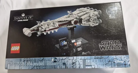 LEGO Star Wars Tantive IV 75376 Complete Set 654 Pcs  Stand Included  25 Years