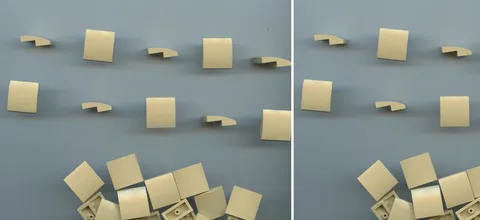 LEGO x 40 Tan Slope, Curved 2 x 2 x 2/3