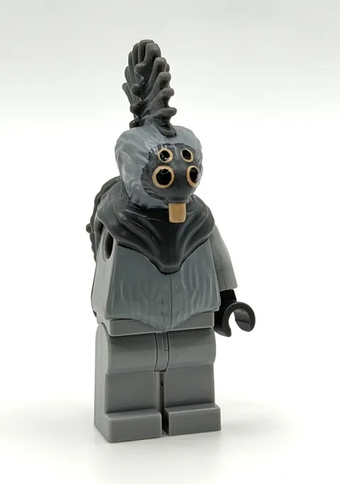 LEGO Star Wars Minifigure, Thi-Sen (Talz Chieftain) MISSING ARM inv.572