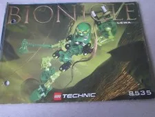 LEGO instructions instruction Bionicle 8535 Lewa 