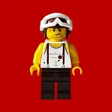 LEGO 7306 Pharoah's Quest Mac McCloud Minifigure