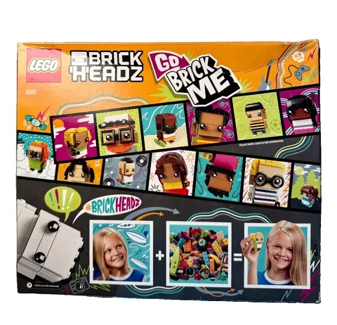 LEGO 41597 BrickHeadz Go Brick Me NEW Sealed Retired 708 Pieces