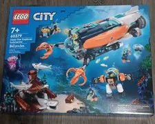 LEGO 60379 City Deep-Sea Explorer Submarine. 842 Pieces. 