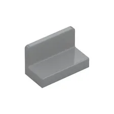 LEGO 24x Light Bluish Gray Panel 1 x 2 x 1 inv.604