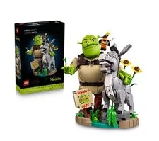 LEGO 72423 Shrek & Donkey Swamp Display Model Adult Collectible - New Sealed