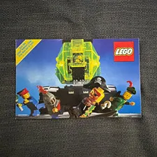LEGO Space Blacktron II 6987 Mission Commander Illustrated Booklet English 1991