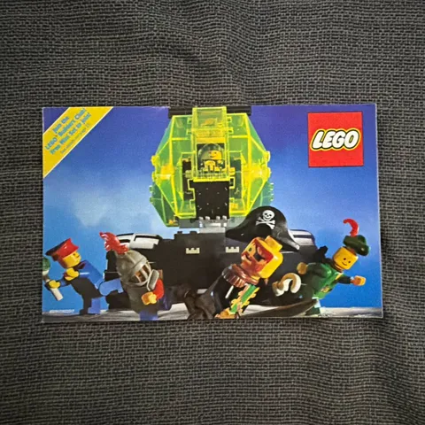 LEGO Space Blacktron II 6987 Mission Commander Illustrated Booklet English 1991