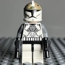 LEGO Minifigure Star Wars Clone Gunner (Phase 1) sw0221 - 3D