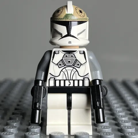 LEGO Minifigure Star Wars Clone Gunner (Phase 1) sw0221 - 3D