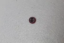 LEGO Ninjago 1x1 Trans Red FANGPYRE Round Tile