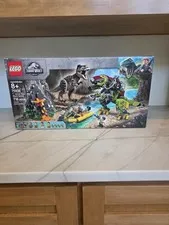LEGO JURASSIC WORLD -- T. REX VS. DINO-MECH BATTLE BRAND NEW SEALED SET 75938