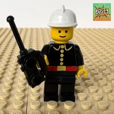 LEGO Classic Town, Fire: Fireman, RADIO, firec001, 6593, BLAZE BATTLER, 1991