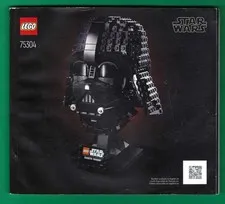 LEGO® Star Wars 75304 Darth Vader Helmet Instruction Manual Only!