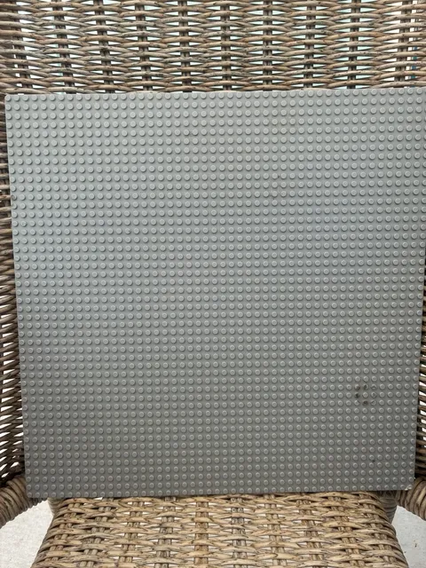 Lego 48X48 Baseplate Gray Large 15 inch by 15 inch Base Plate🦵🅾️🔥🔥