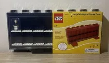 LEGO KP004MF Large Minifigure Display Case 16 Black Exclusive Minifigure SEALED