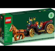 LEGO Wintertime Carriage Ride 40603 Set NEW Factory Sealed in box 153 pcs